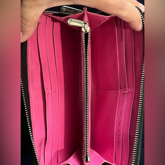 Christian Dior Continental Zip Around Wallet Abstract Camo - Picture 9 of 15